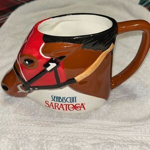 Saratoga Seabiscuit Horse Mug